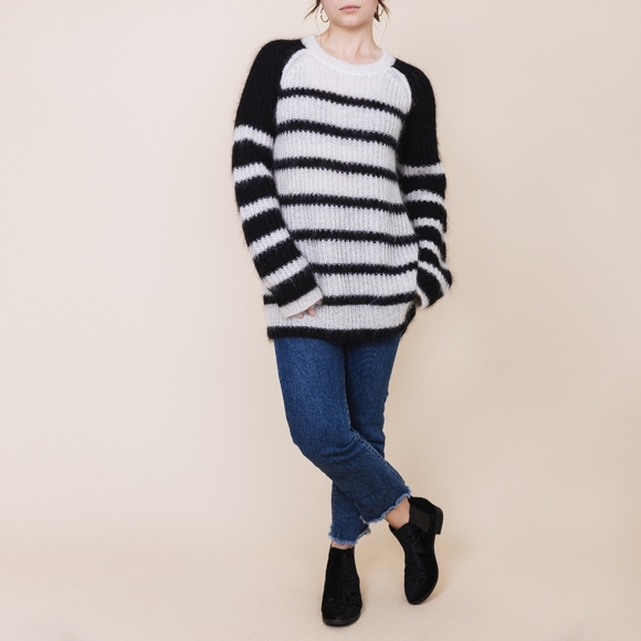 All Saints Breton Oversized Striped 